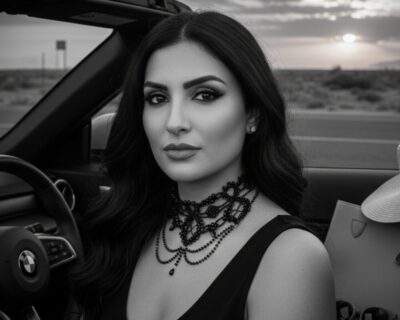 Luxusný šitý náhrdelník z brúsených kryštálov v čiernej farbe