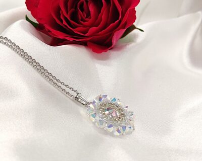 Ručne šitý svadobný prívesok Primero & Preciosa